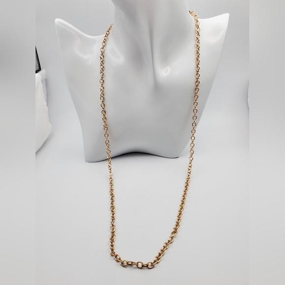 Midas touch gold tone chain necklace N1532 - Picture 1 of 4